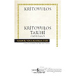 Kritovulos Tarihi 1451 1467 Hasan Ali Ycel Klasikleri