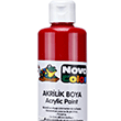 Krmz Akrilik Boya 250 Gr Nova Color