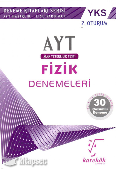AYT Fizik Denemeleri Karekök Yayınları | 9786052247198