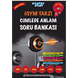 SYM Tarz Cmlede Anlam Soru Bankas Kampanyal Akll Adam Yaynlar