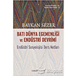 Bat Dnya Egemenlii ve Endstri Devrimi Dou Kitabevi