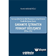 Garameye tirakten Feragat Szlemesi (TTK m. 376) Nevfel Akkaolu On ki Levha Yaynlar