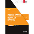 Medeni Kanun Borlar Kanunu Sekin Yaynevi