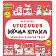 Saylarla Oyuncak Treni Aktiviteli Upuzuuun Boyama Kitabm Sincap Kitap