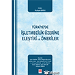 Trkiyede letmecilik zerine Eletiri ve neriler Ekin Yaynevi