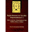 William M. Thackeray de Toplum Yergi ngiliz Roman nn Ksa Bir Deerlendirmesi Aktif Yaynevi