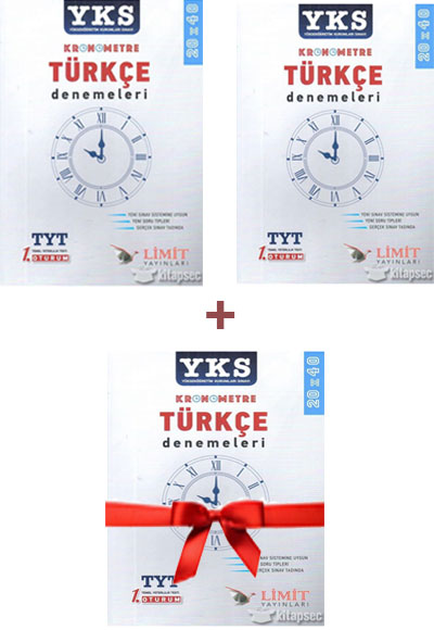 YKS TYT 1. Oturum Kronometre Trke Denemeleri 20x40 3 Al 2 de Limit Yaynlar