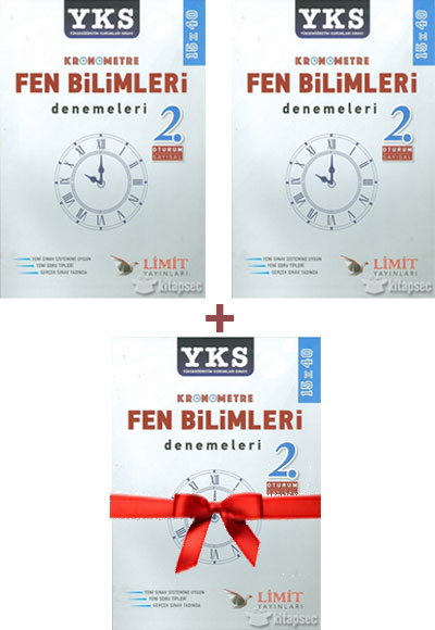 YKS 2. Oturum Kronometre Fen Bilimleri 2 15x40 Alan Denemesi 3 Al 2 de Limit Yaynlar