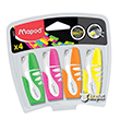 Maped Fosforlu Mini 4`l Kark Renk Blister 742777