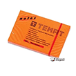 Temat 50x75 mm Turuncu Yapkanl Not Kad