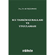 ICC Tahkim Kurallar ve Uygulamas Ali Yeilrmak On ki Levha Yaynlar