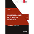 Milletleraras zel Hukuk Mevzuat Sekin Yaynevi