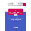 zel Ceza Hukuku Cilt 3 Hrriyete erefe zel Hayata Hayatn Gizli Alanna Kar Sular On ki Levha Yaynlar
