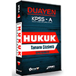 2016 KPSS A Grubu Duayen Hukuk Tamam zml Soru Bankas Dahi Adam Yaynlar