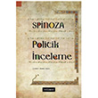 Politik nceleme Baruch Spinoza Dou Bat Yaynlar