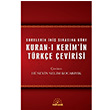 Kuran  Kerimin Trke evirisi Ciltli Mihenk Kitap