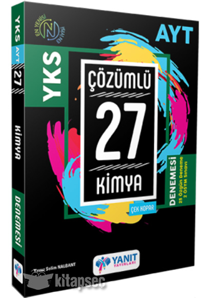 AYT Kimya Çözümlü Çek Kopar 27 Deneme Yanıt Yayınları | 9786059406604