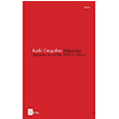 Makaleler Kadir Cangzbay A Kitap