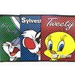 Looney Tunes A4 60 Yaprak izgili Defter LT6012  Mynote