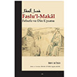 Faslu l Makal bn Rd Elis Yaynlar