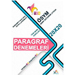 SYM Sistemine Uygun TEK Paragraf 20x20 Deneme Yayn Denizi Yaynlar