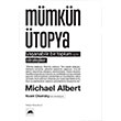Mmkn topya Michael Albert  Kolektif Kitap