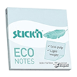 Pastel Mavi 100 Yaprak Eco Notes 76x76 Yapkanl Not Kad Gpta