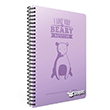 Ubook Spiralli PP Kapak A4 60 Yaprak izgili Defter Gpta (3255)