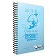 Ubook Spiralli PP Kapak A4 100 Yaprak izgili Defter Gpta