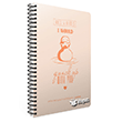 Ubook Spiralli PP Kapak A5 60 Yaprak izgili Defter Gpta (3263)