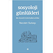Sosyoloji Gnlkleri Necdet Suba Mahya Yaynlar