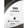 YKS AYT II. Oturum 2 Deneme  Snav Fencebir Yaynlar