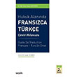 Hukuk Alannda Franszca Trke eviri Klavuzu Sekin Yaynclk