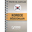 Pratik Dil Kartlar - Korece Szckler Fono Yaynlar