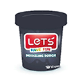 Tek Renk Oyun Hamuru Gri 150 Gr L8340 Lets