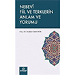 Nebevi Fiil ve Terklerin Anlam ve Yorumu brahim zdemir Ensar Neriyat