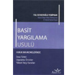Basit Yarglama Usul Filiz Berberolu Yenipnar Aristo Yaynclk