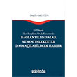 2577 Sayl dari Yarglama Usul Kanununda Balantl Davalar ve Ayn Dilekeyle Dava Alabilecek Haller  On ki Levha Yaynlar