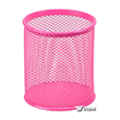 Metal Pembe Yuvarlak Kalemlik F0080 Gpta
