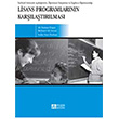 Lisans Programlarnn Karlatrlmas Pegem Yaynlar