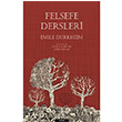 Felsefe Dersleri Emile Durkheim Pinhan Yaynclk