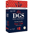 2019 DGS VIP Saysal Szel Yetenek Son 7 Yl Tamam zml km Sorular Yarg Yaynlar
