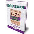 2019 DGS Tamam zml Son 7 Yl km Sorular Yediiklim Yaynlar
