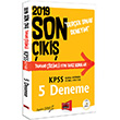 2019 KPSS Genel Yetenek Genel Kltr Son k Tamam zml 5 Deneme Yarg Yaynlar