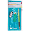 Tombow SH-300 Grip 0.5 Uçlu Kalem + Silgi + Uç + Kalemlik Seti Limon Yeşili