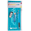 Tombow SH-300 Grip 0.5 Ulu Kalem + Silgi + U + Kalemlik Seti Mavi