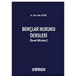 Borlar Hukuku Dersleri Genel Hkmler Altan Fahri Glerci On ki Levha Yaynlar