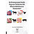 Et rnlerinde Farkl Hayvan Trlerine Ait Etlerin Belirlenme Yntemleri Esra Selin Davarcolu Akademisyen Kitabevi
