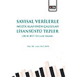Saysal Verilerle Mzik Alannda allan Lisansst Tezler 2010 2017 Yllar Aras Eitim Yaynevi