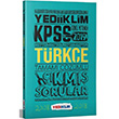 2019 KPSS Trke Tamam zml km Sorular Yediiklim Yaynlar